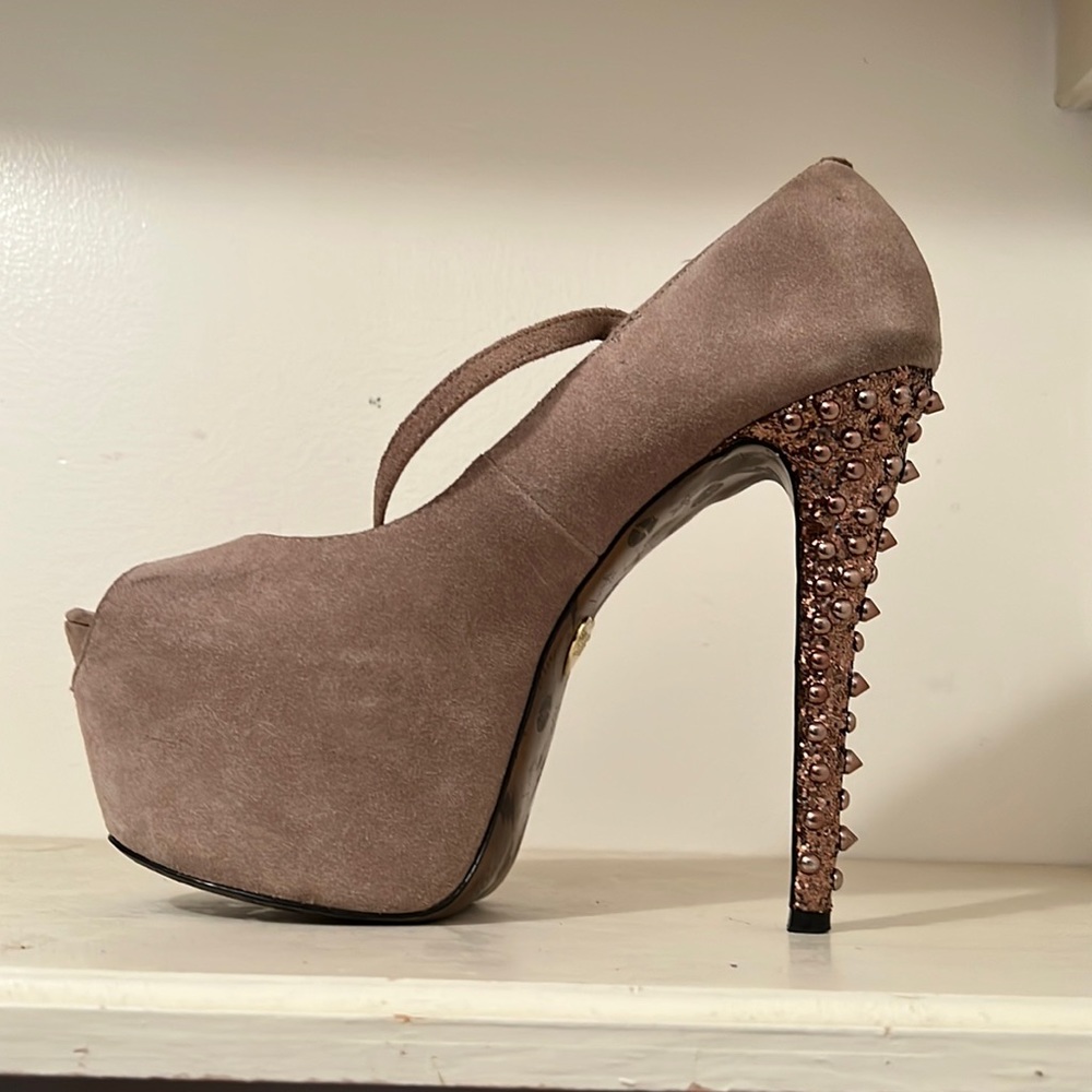 Spikey Betsy Johnson Heels